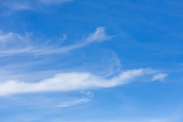 istock Dense white cloud in the blue sky in Turkey 1393876421