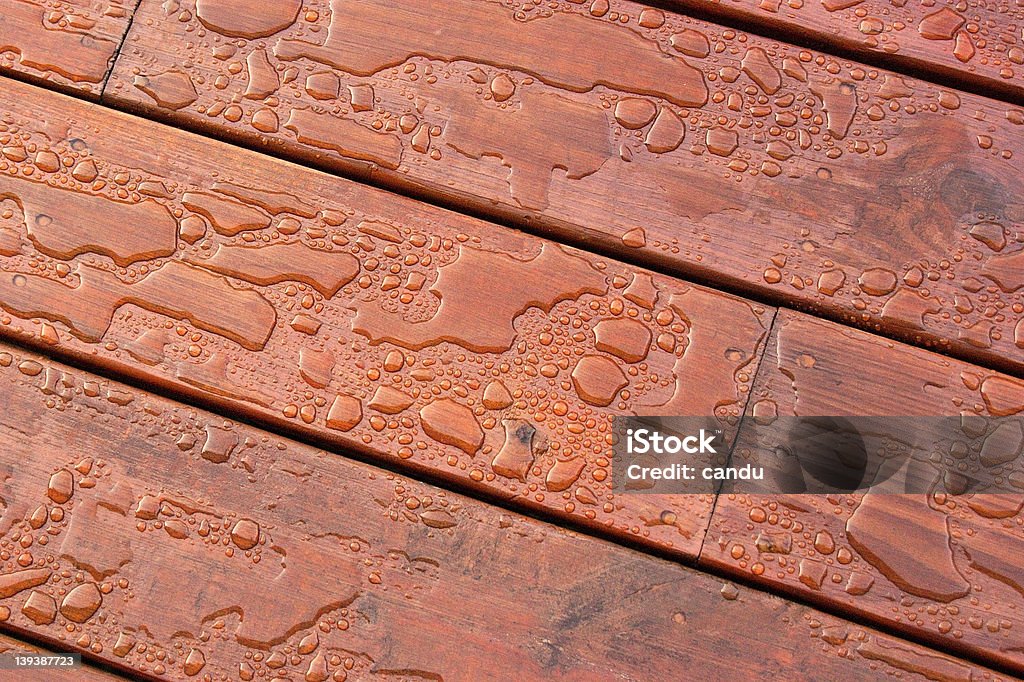 Água no Deck - Foto de stock de Acabando royalty-free