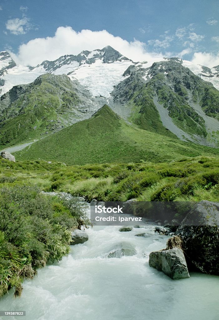 Parque nacional del monte Cook. - Foto de stock de Agua libre de derechos