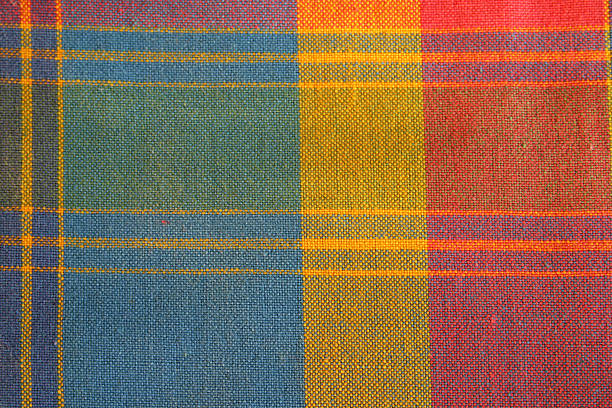 madras cloth detail of madras tissue chennai photos stock pictures, royalty-free photos & images
