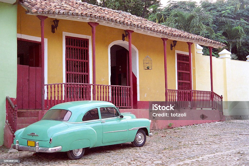 Cuban Car 2 One of thousands of old american cars still running in Cuba Cuba Stock Photo