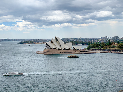 Sydney Harbour Ocean Views and Sydbey Opera House, Sydney, Australia.