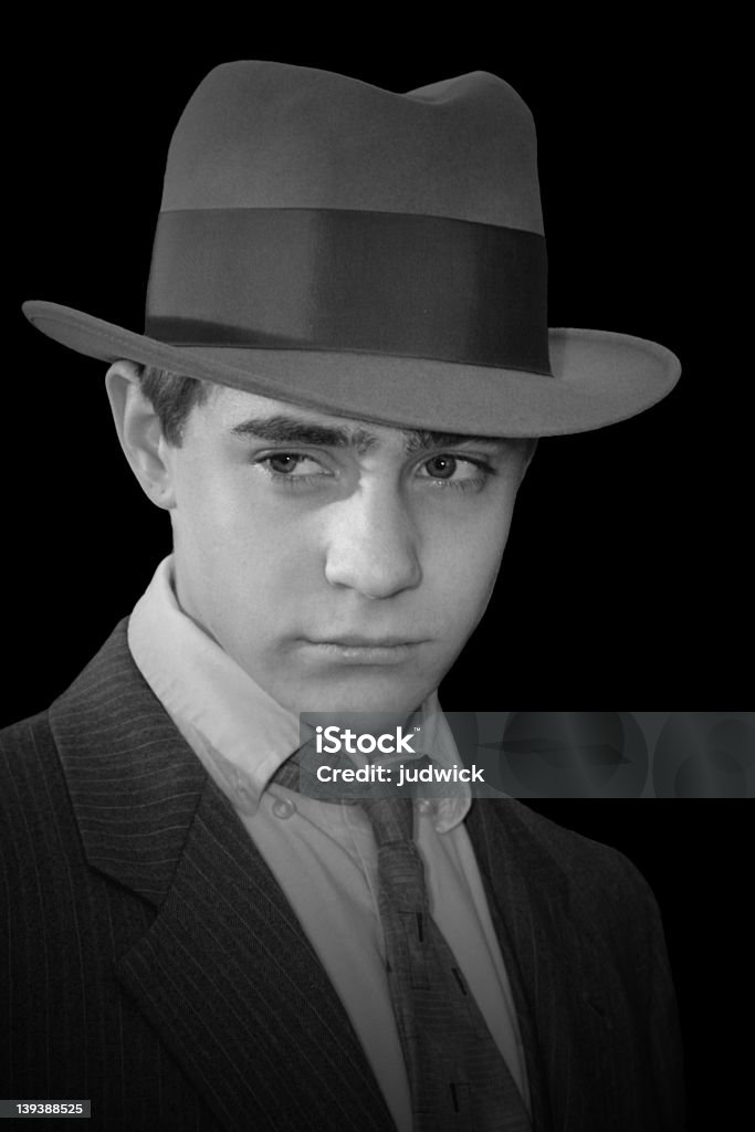 Handome hombre joven - Foto de stock de 1940-1949 libre de derechos