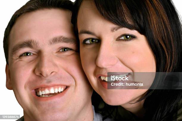 Couple Smile Stock Photo - Download Image Now - Adult, Adults Only, Cheerful