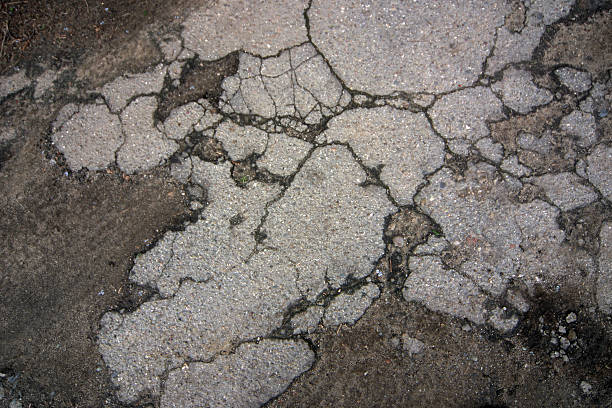 Pavement Detail stock photo