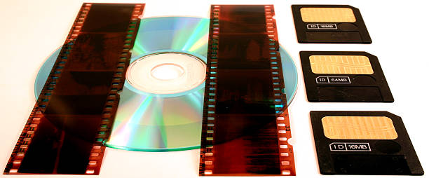 istock Film negatives, cd, smartmedia 139389667