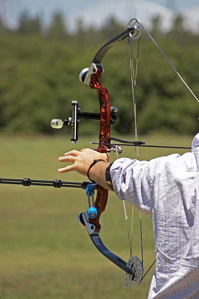 Archers Bow stock photo