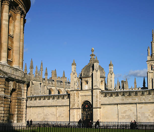 All Souls College Oxford University founded in 1438 Part of the Oxford University, All souls college Oxford founded around 1438 oxford michigan photos stock pictures, royalty-free photos & images