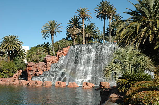 Vegas Waterfall stock photo
