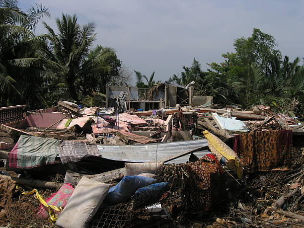 istock Natural disaster leaves many homeless 139390206