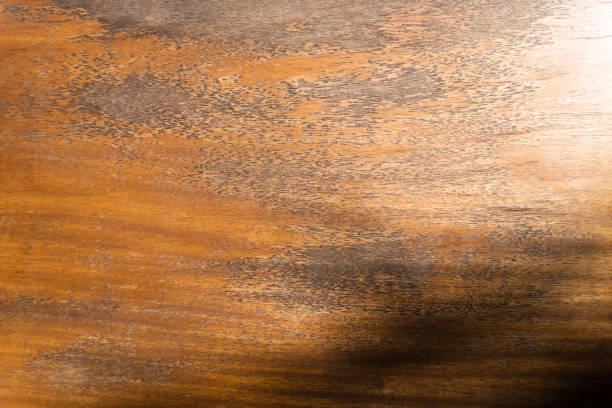 istock Wood texture. Rustic wood with some imperfections. Top view 1393902919