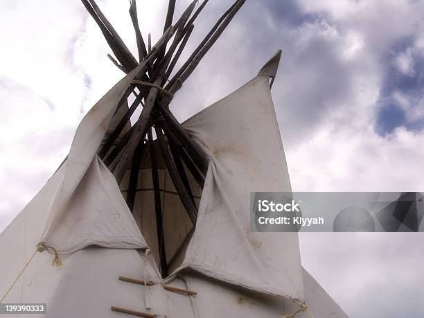 Tepee Stock Photo - Download Image Now - American Culture, Animal Body Part, Animal Skin