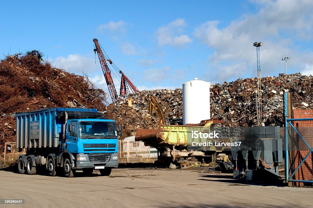 Blue camion. - Photo de Bulldozer libre de droits