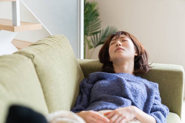 istock attractive asian woman who gets tired 1393905080