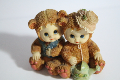 Little bear kids figurines
