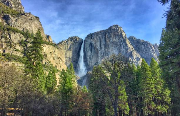 Cascate Yosemite - foto stock