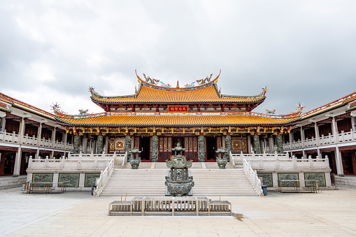 Mazu temple in Macau. Mazu temple, Tianhou temple, dedicated to Mazu, Tian Shang Sheng Mu,Goddess of the sea, Chinese Goddess of Sea and Patron Deity of fishermen.