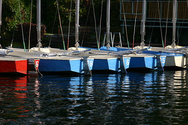 Barco de línea - foto de stock