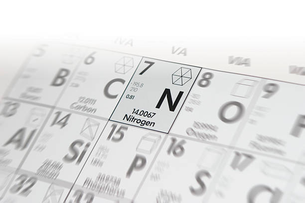 Nitrogen power stock photo