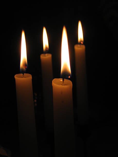 Candles stock photo