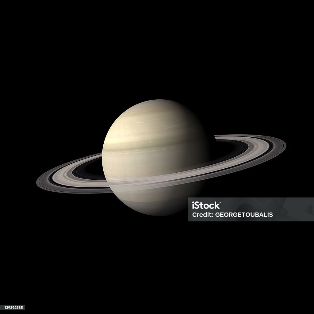 Saturno primeiro projecto - Royalty-free Saturno - Planeta Foto de stock