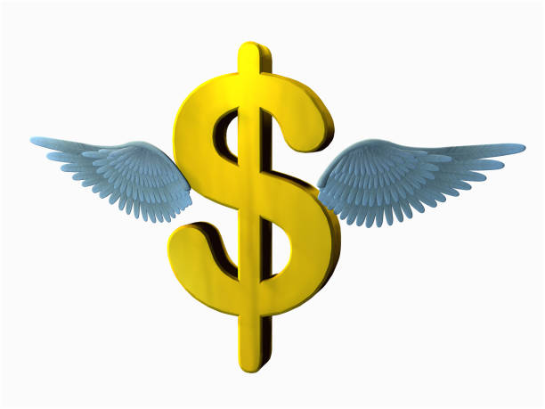 istock Dollar Sign with Wings 139392748