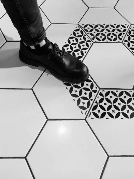 istock Shoe on the floor 1393929136