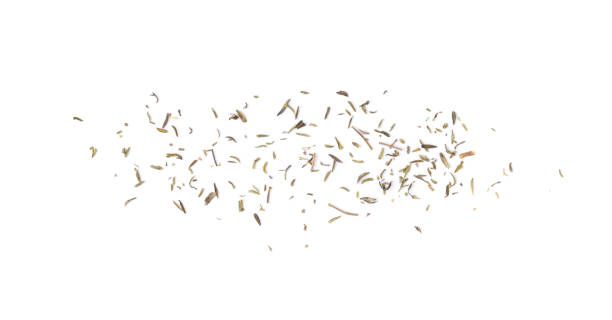 istock Heap of dried Thyme isolated on white background 1393931367