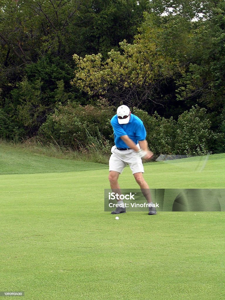 balanço do golfe 2 - Foto de stock de Azul royalty-free