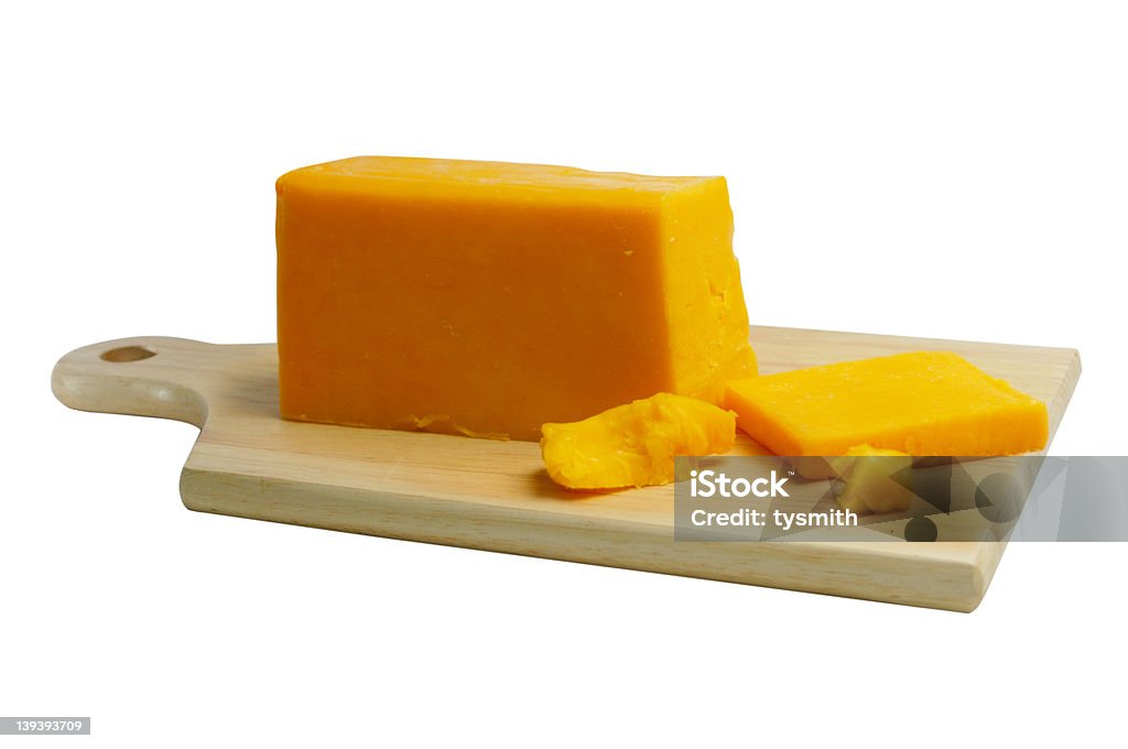 치즈 보드, 클리핑 경로를 - 로열티 프리 체더-치즈 스톡 사진