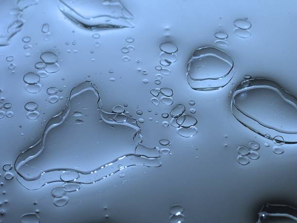 Water droplets stock photo