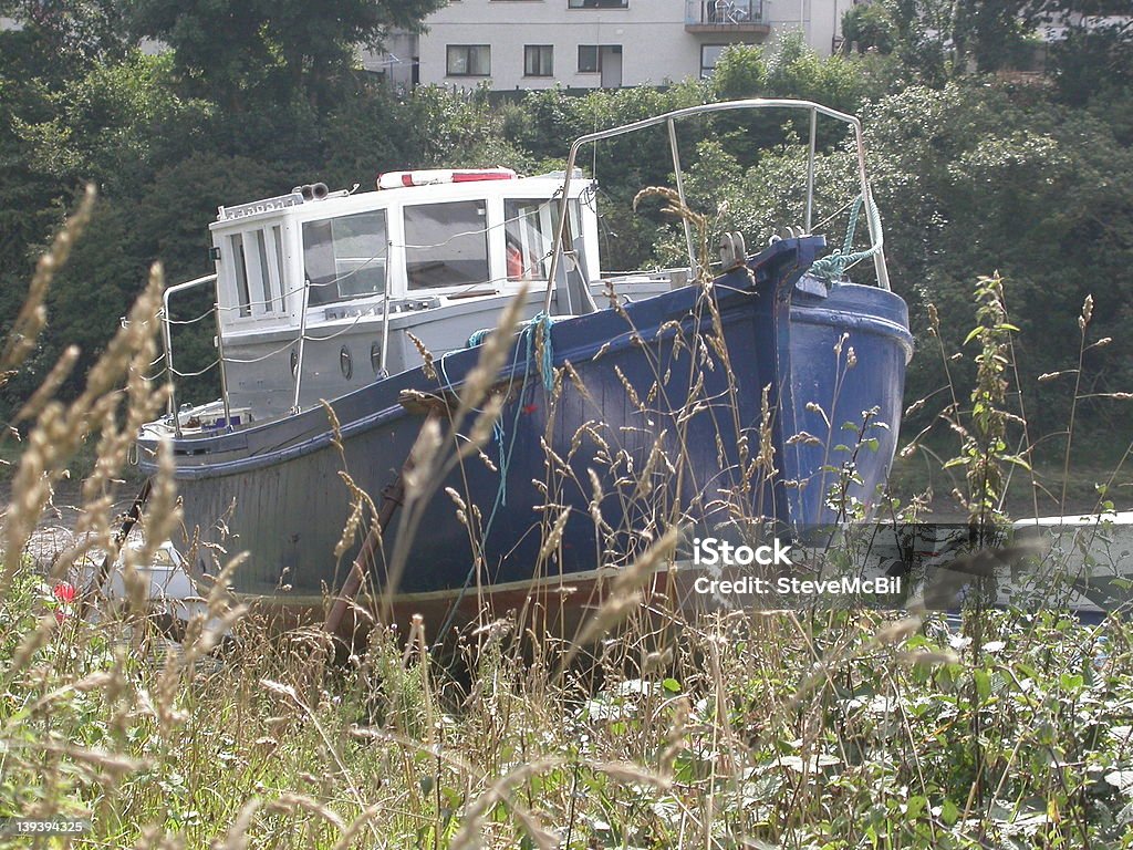 Embarrancado barco 01 - Foto de stock de Aire libre libre de derechos