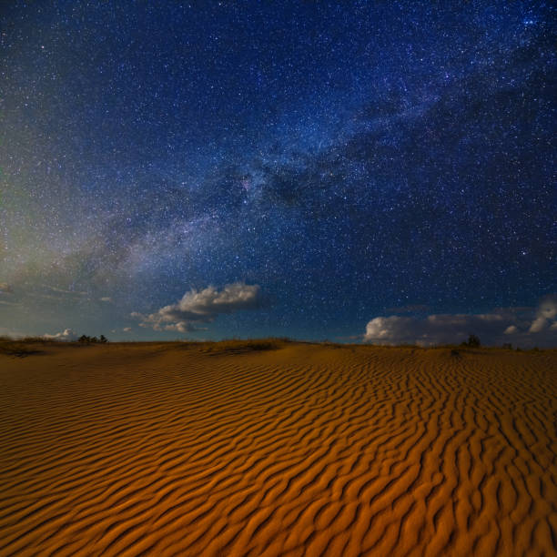 istock night scene in a sand desert 1393944442