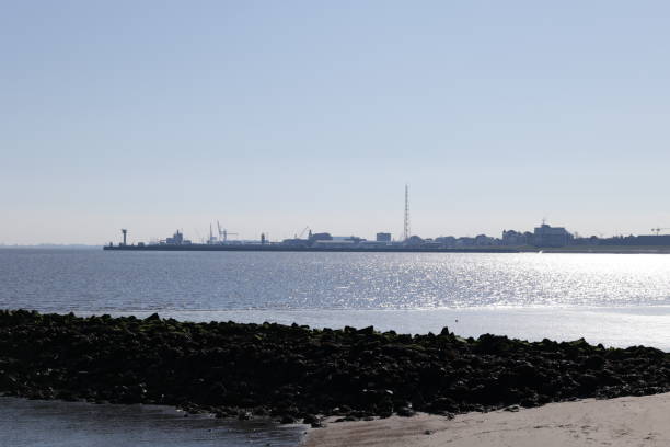 istock Sunny spring day in Cuxhaven on the North Sea 1393947488