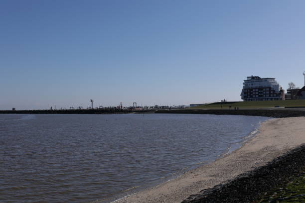 März 05, 2022, Cuxhaven: View of Cuxhaven on the North Sea