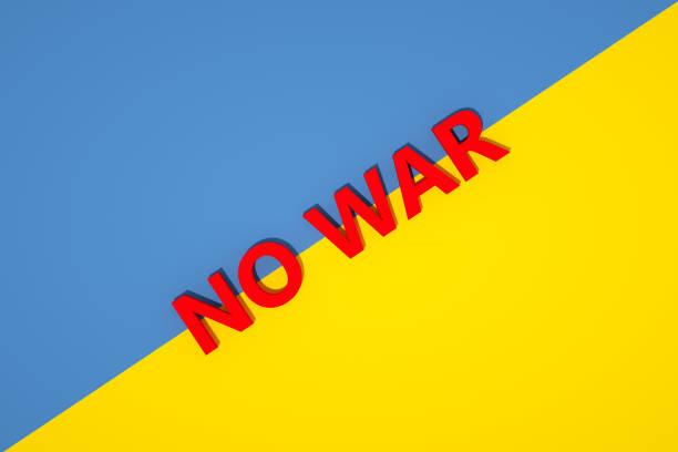 istock No War Ukraine flag 1393949422
