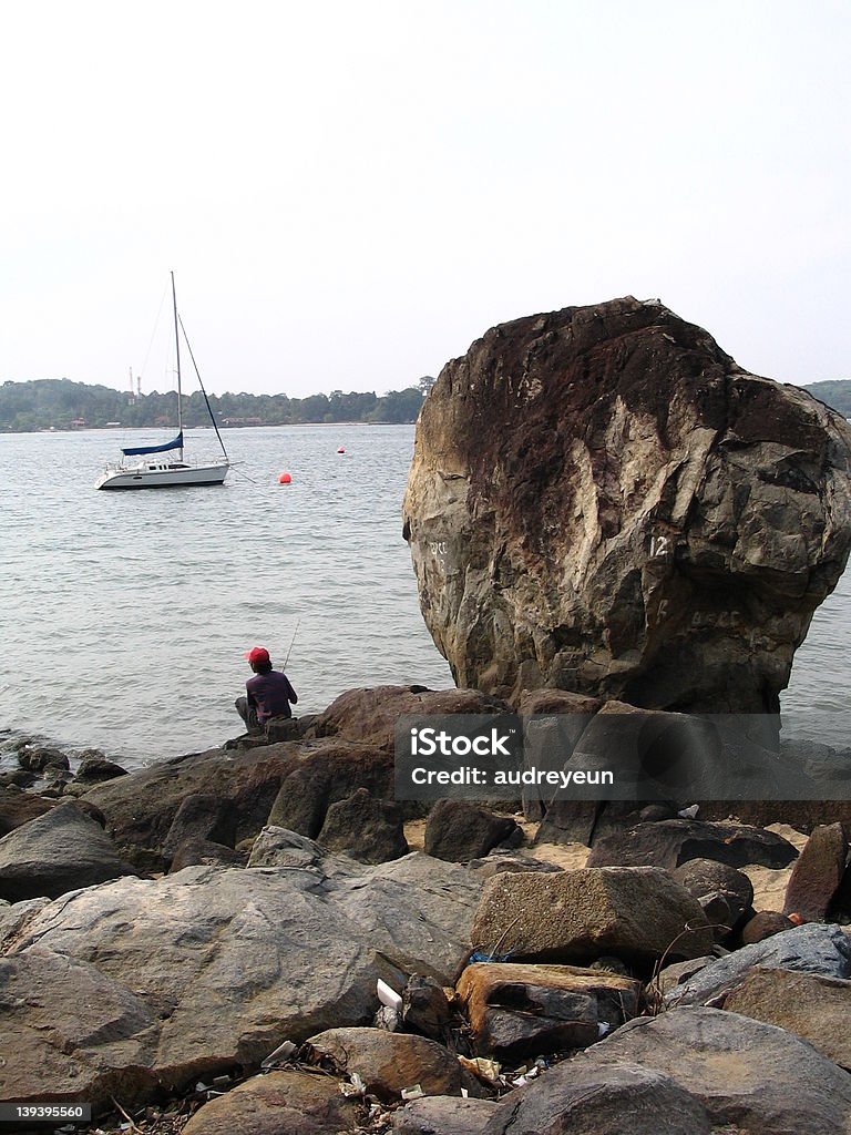 La pêche à Big Rock - Photo de Asie libre de droits