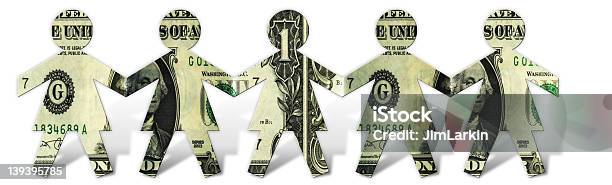 Women Dollar Cut Out Stock Photo - Download Image Now - Home Finances, Planning, 401k - Single Word