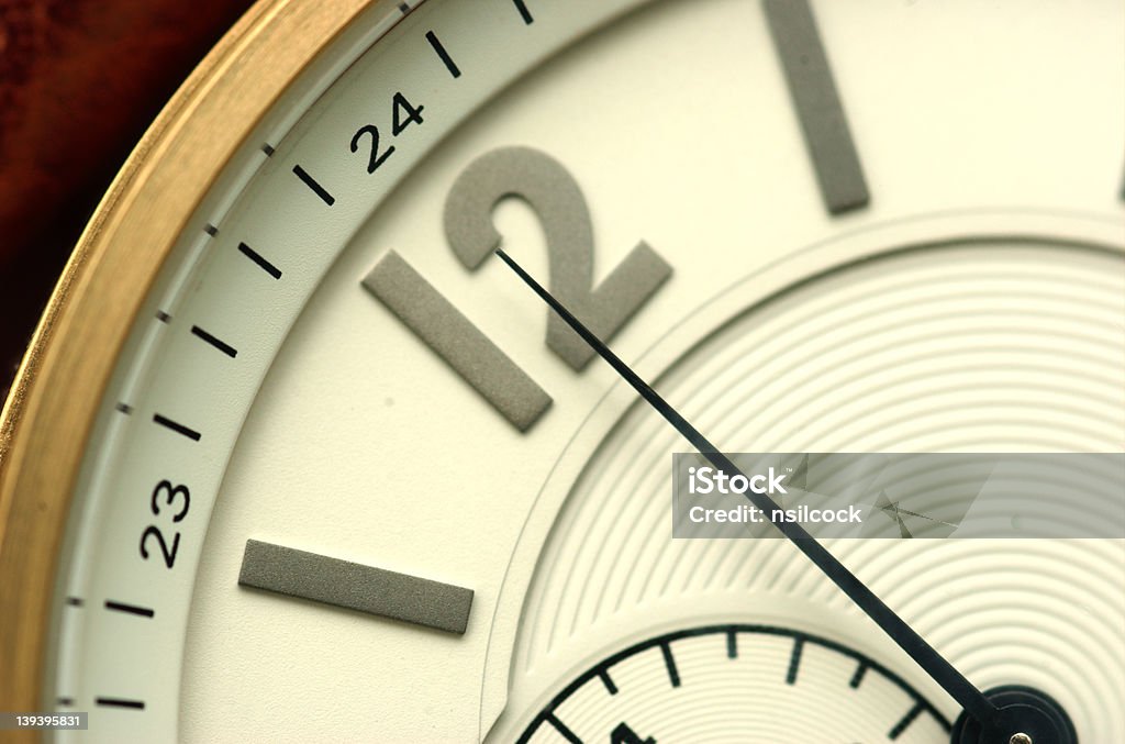 Watch 12 O'Clock Stock Photo