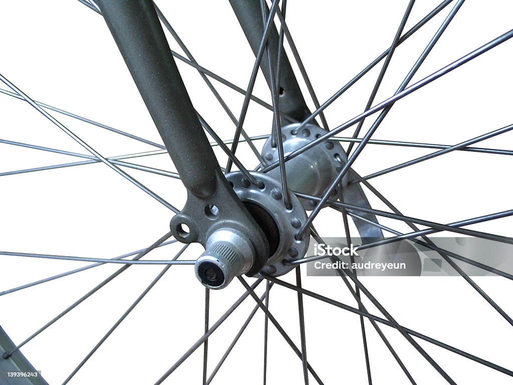 자전거 스포크 (격리됨에 - 로열티 프리 0명 스톡 사진
