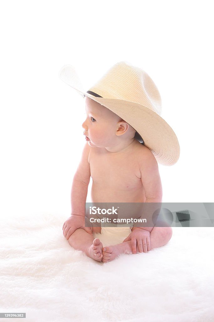 Little Cowboy 1 Little Cowboy One Baby - Human Age Stock Photo