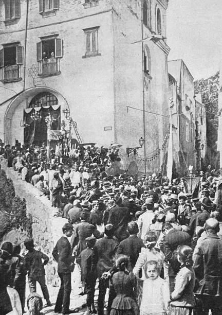 istock Naples, Festa di Piedigrotta, the procession 1393964779