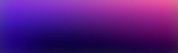 istock Wide colorful illustration in abstract style bent deep purple blue. Grunge background gradient mesh, illustration purple. 1393966867