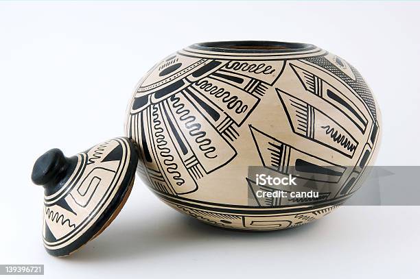 Honduran Pot With Lid Removed Stock Photo - Download Image Now - Honduras, Indigenous Culture, Absence