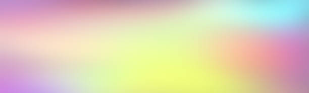 istock Wide pattern wallpaper for backdrop background pale yellow green. Blank cover template poster concept bright yellow. 1393967286