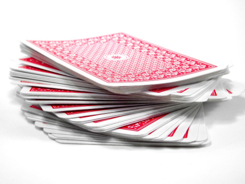 Stack of cards