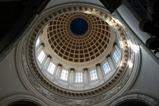 inside dome of the capitol building in havana, cuba