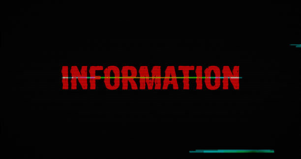 istock Breaking news and information modern glitch concept 3d illustration 1393968926