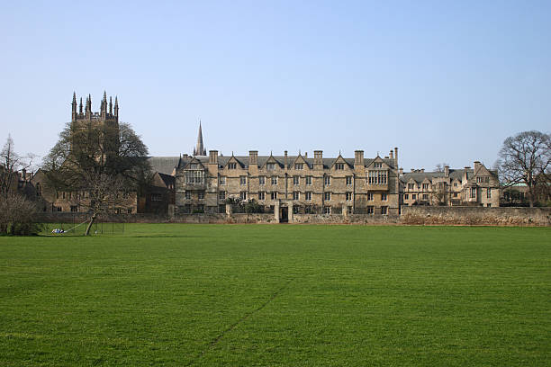 Christ Church College Oxford University stock photo