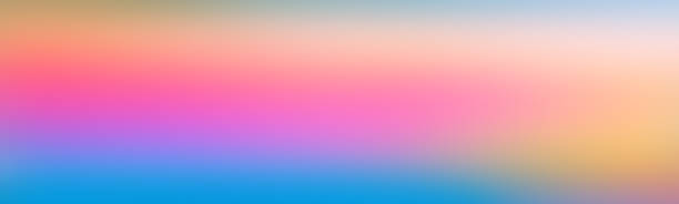 istock Wide gradient effect wallpaper magenta purple. Abstract gradient template orchid purple. 1393971863